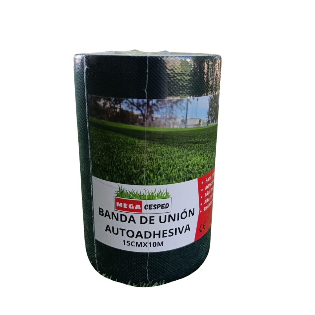 banda unión césped autoadhesiva 10 metros